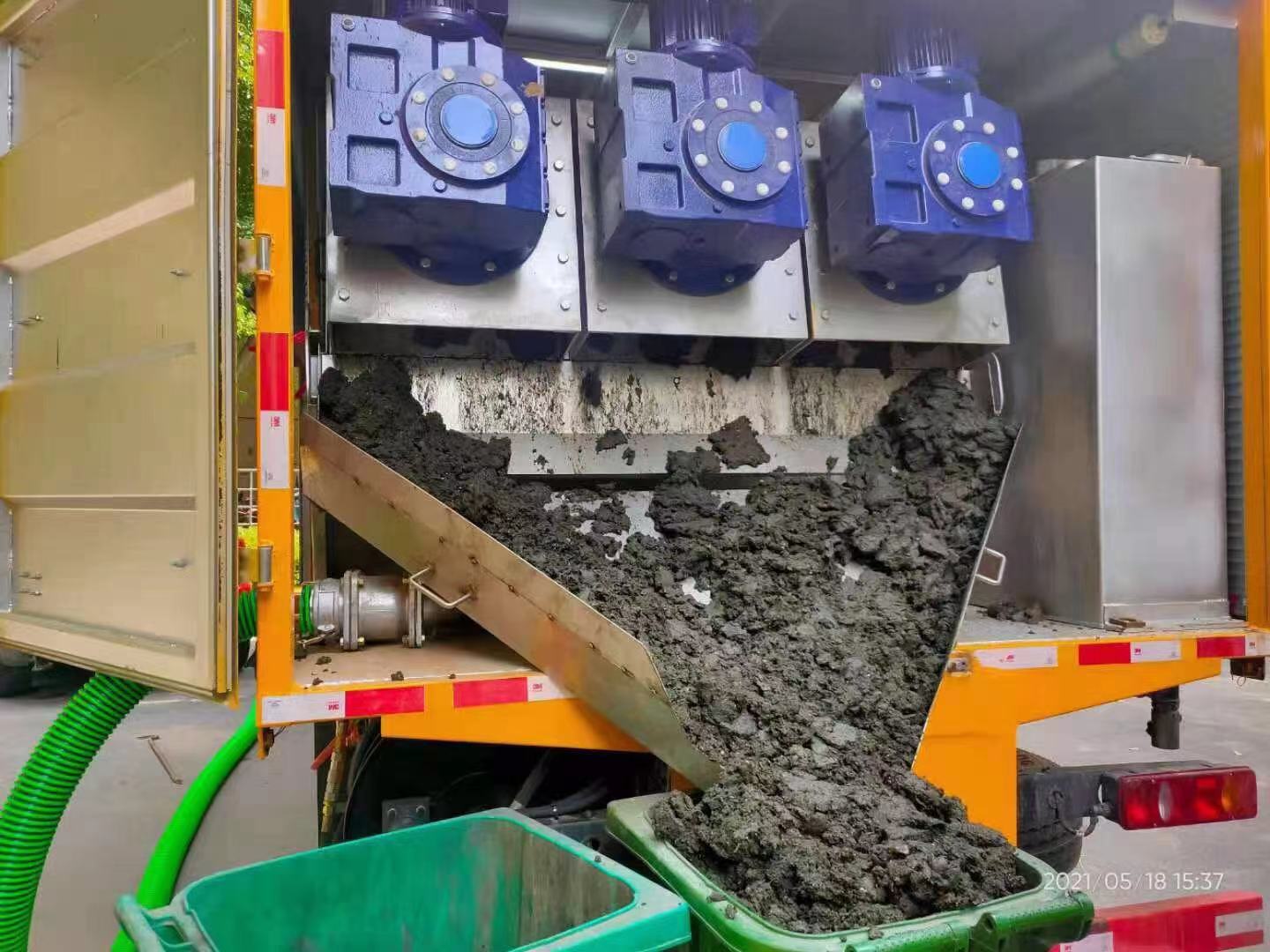 呼和浩特化粪池清掏城市维护站-泥浆净化干湿分离处理